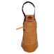 Handgemaakt Leren BBQ Schort voor Kinderen, in de kleur Light Tan.